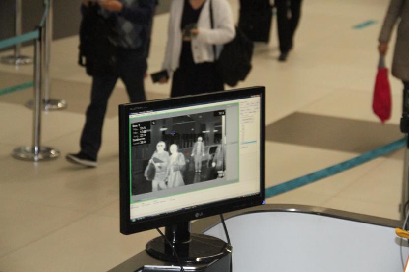 İstanbul Havalimanında Corona Virüs için termal kamera önlemi