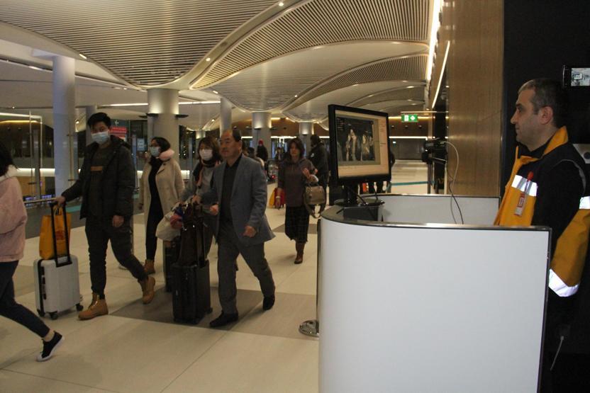 İstanbul Havalimanında Corona Virüs için termal kamera önlemi