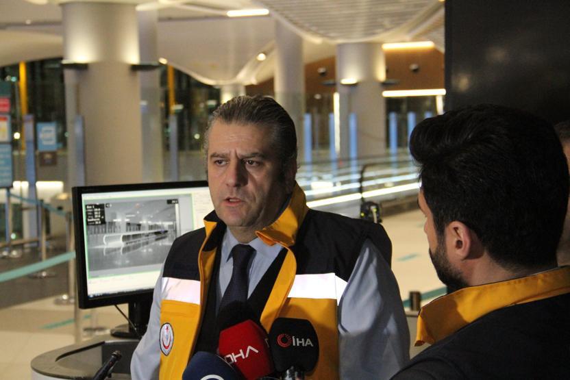İstanbul Havalimanında Corona Virüs için termal kamera önlemi