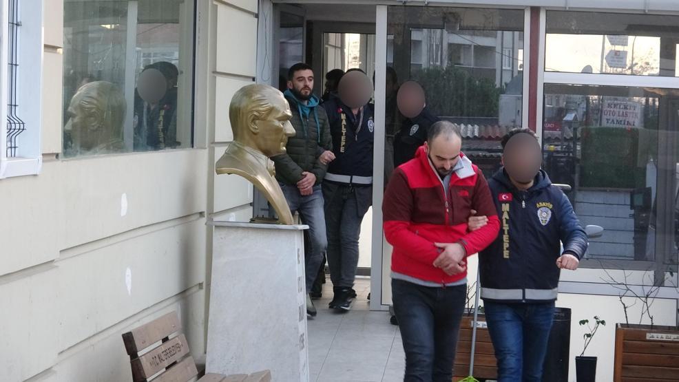 Maltepede filmlere taş çıkartacak olay