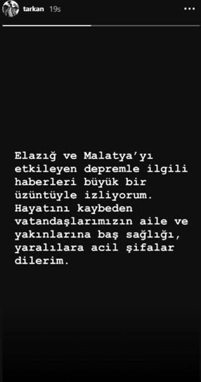 Tarkandan, AFADa 100 bin TL bağış