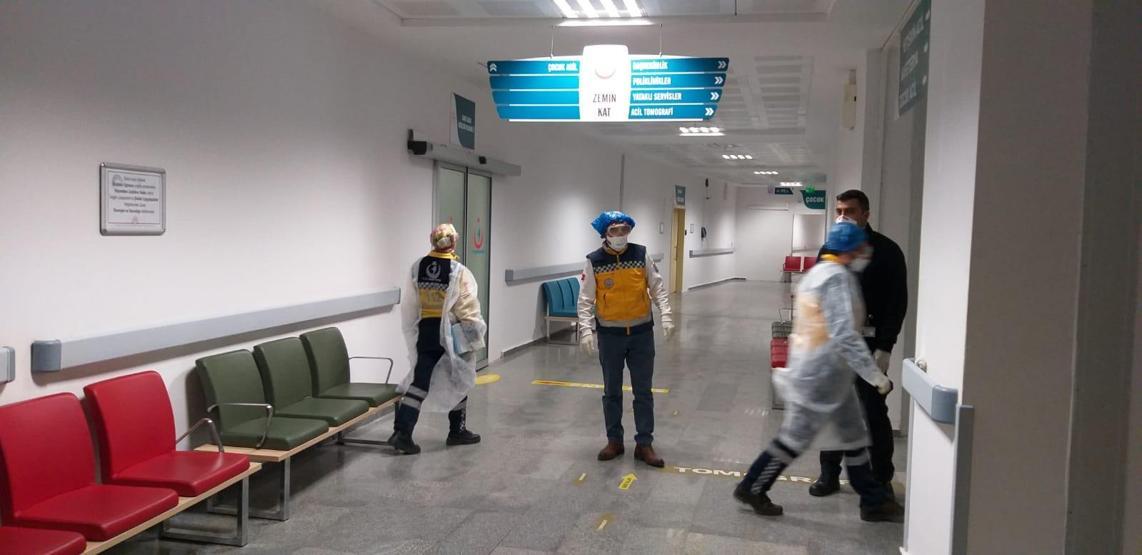 Aksarayda koronavirüsü alarmı 9u Çinli 12 kişi hastaneye kaldırıldı