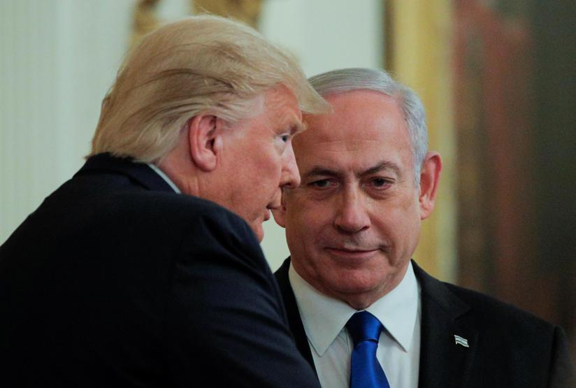 Trump Twitterdan paylaştı İşte Yüzyılın Planının haritası