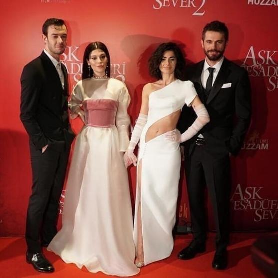 Aşk Tesadüfleri Sever 2nin galasına Nesrin Cavadzade damga vurdu