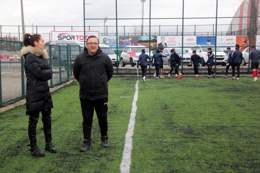 Gelin gittiği ilçenin futbol takımına başkan oldu