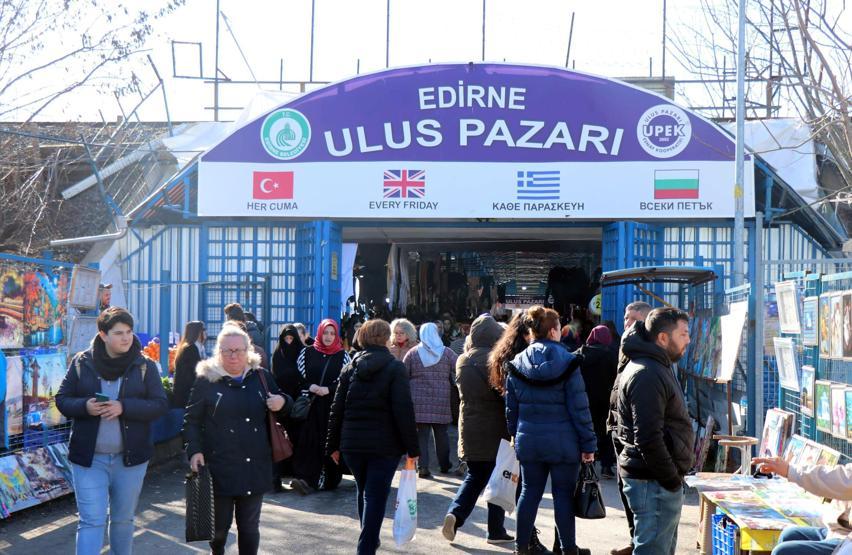 Bulgaristandaki grip salgını Edirne esnafını vurdu