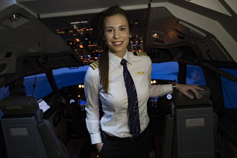İşte THYnın en genç kadın kaptan pilotu