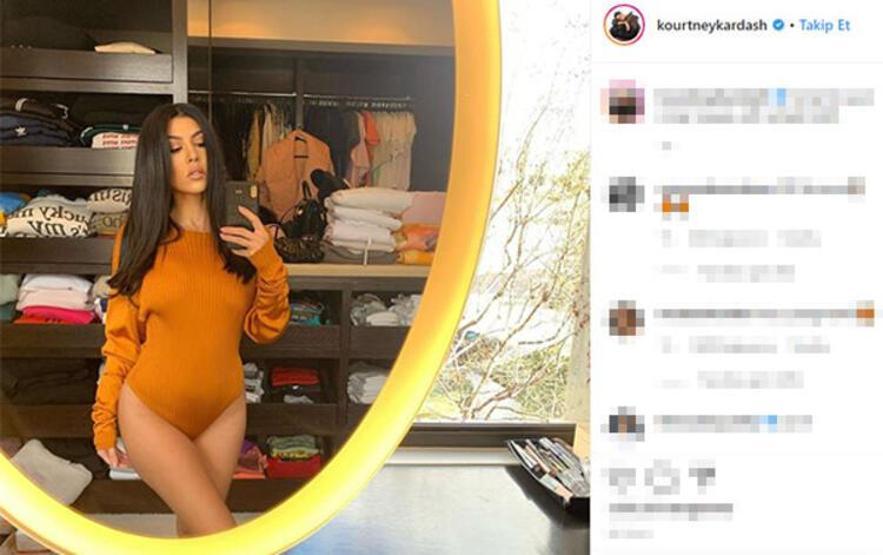 Kourtney Kardashiana uyarı: Biraz yavaşla