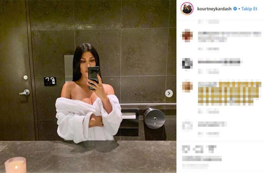 Kourtney Kardashiana uyarı: Biraz yavaşla