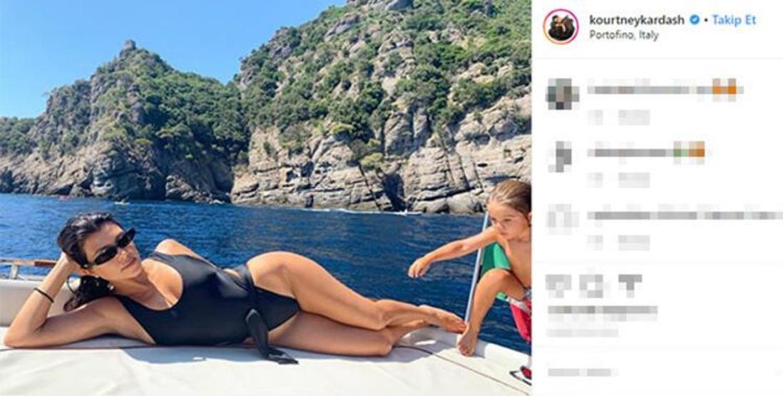 Kourtney Kardashiana uyarı: Biraz yavaşla
