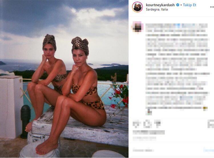 Kourtney Kardashiana uyarı: Biraz yavaşla