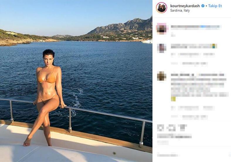 Kourtney Kardashiana uyarı: Biraz yavaşla