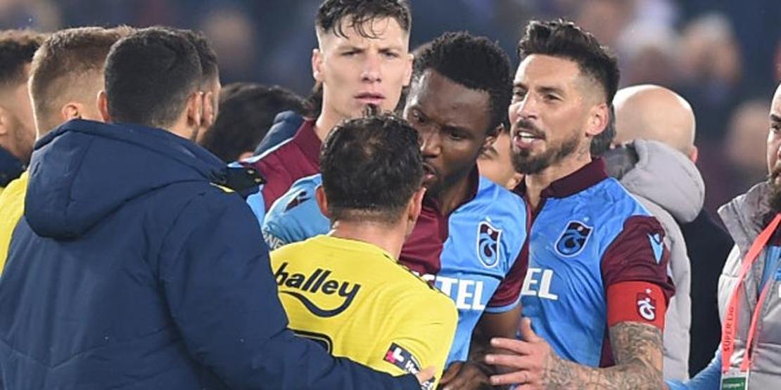 Trabzonspor-Fenerbahçe maçının ardından gerginlik