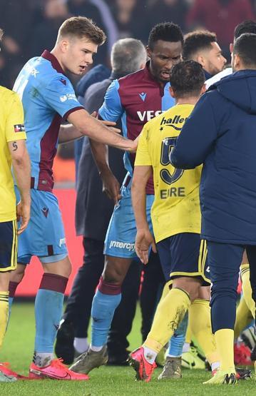 Trabzonspor-Fenerbahçe maçının ardından gerginlik