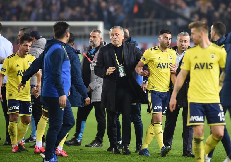 Trabzonspor-Fenerbahçe maçının ardından gerginlik