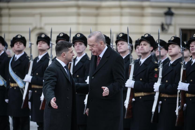 Cumhurbaşkanı Erdoğan Ukraynada