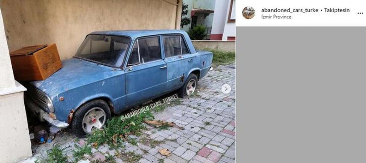 Türkiyede kaderine terk edilmiş arabalar... Değerleri yüz binlerce lirayı buluyor