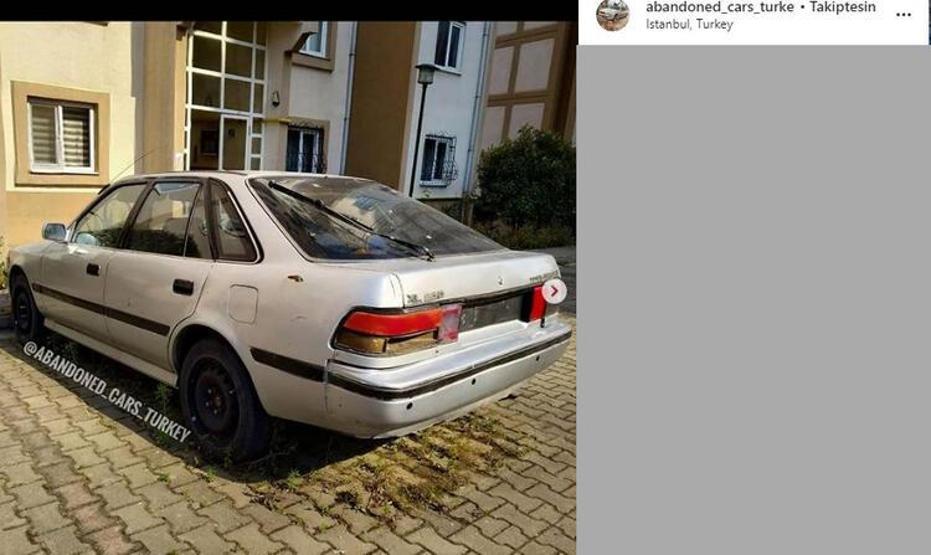 Türkiyede kaderine terk edilmiş arabalar... Değerleri yüz binlerce lirayı buluyor