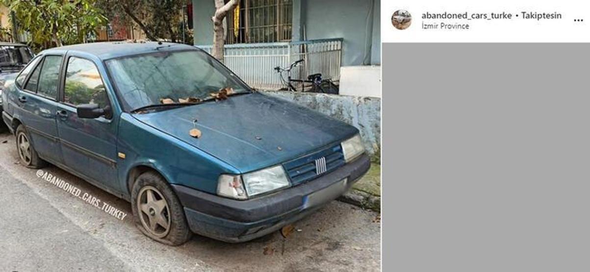 Türkiyede kaderine terk edilmiş arabalar... Değerleri yüz binlerce lirayı buluyor