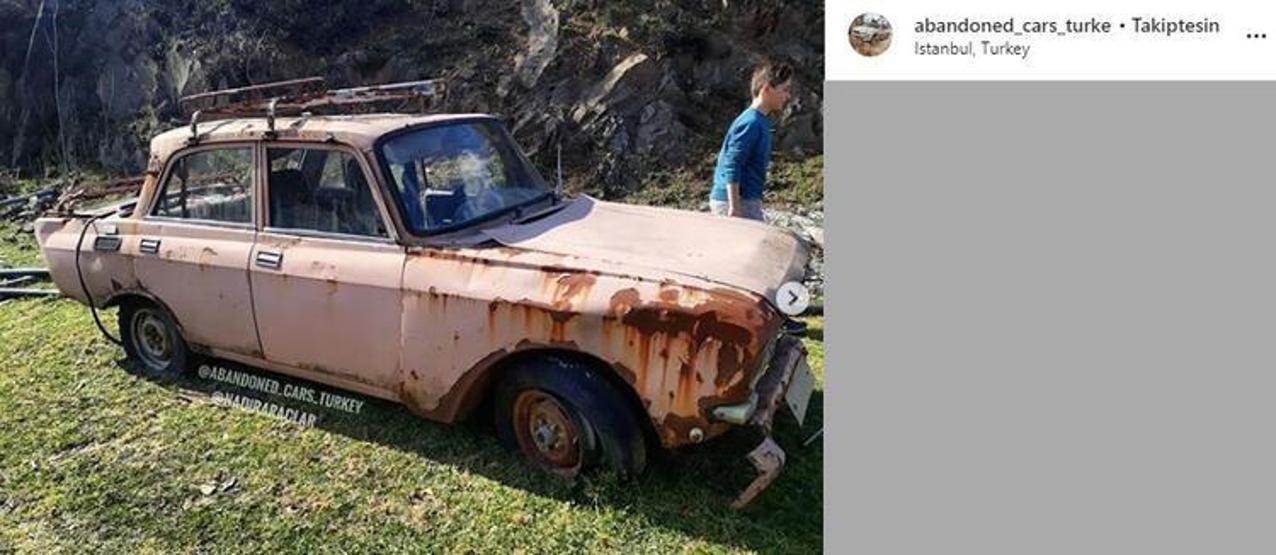 Türkiyede kaderine terk edilmiş arabalar... Değerleri yüz binlerce lirayı buluyor