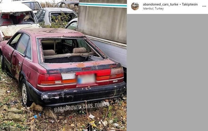 Türkiyede kaderine terk edilmiş arabalar... Değerleri yüz binlerce lirayı buluyor