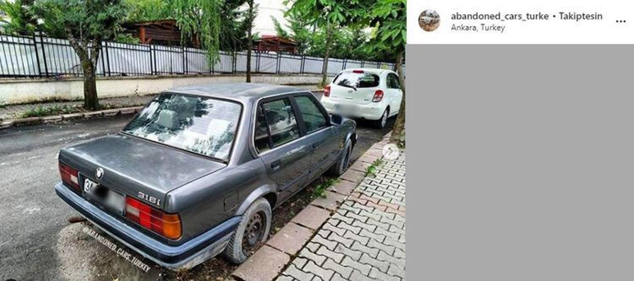Türkiyede kaderine terk edilmiş arabalar... Değerleri yüz binlerce lirayı buluyor