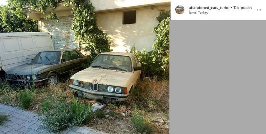 Türkiyede kaderine terk edilmiş arabalar... Değerleri yüz binlerce lirayı buluyor