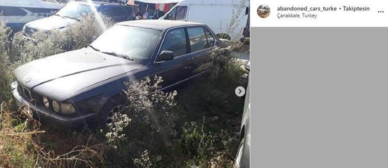 Türkiyede kaderine terk edilmiş arabalar... Değerleri yüz binlerce lirayı buluyor
