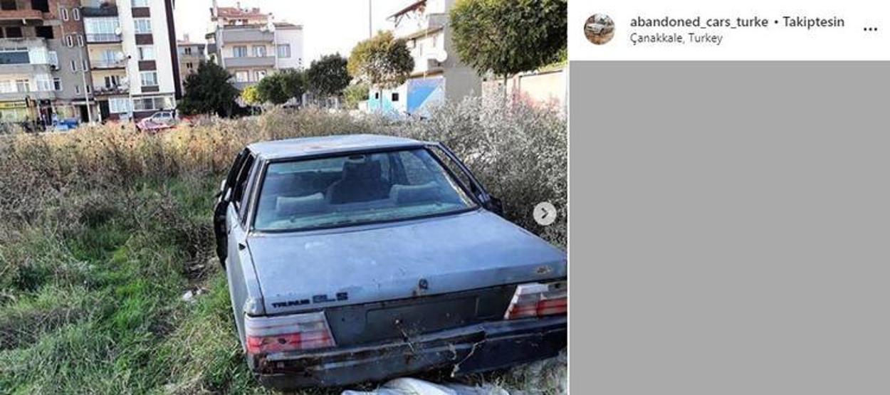 Türkiyede kaderine terk edilmiş arabalar... Değerleri yüz binlerce lirayı buluyor