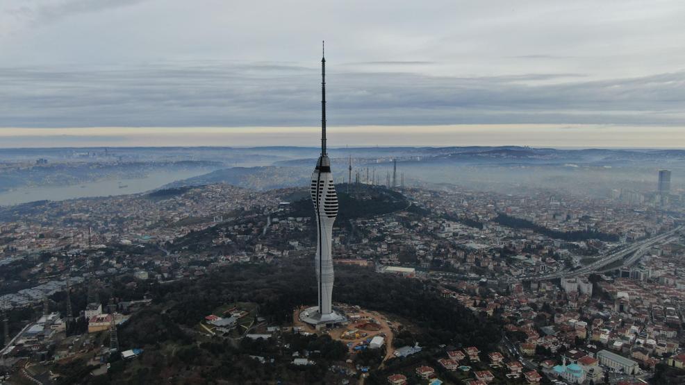 Küçük Çamlıca TV-Radyo Kulesinde sona yaklaşılıyor