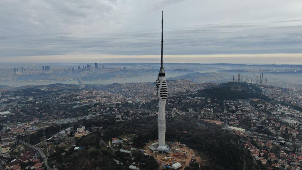 Küçük Çamlıca TV-Radyo Kulesinde sona yaklaşılıyor