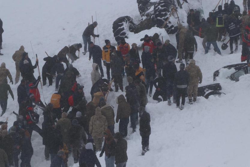 İkinci çığ faciasından yürek yakan kareler