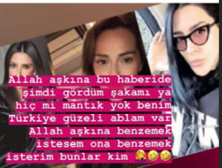 Helin Avşar tepki gösterdi: Benzemek istesem ona benzerim