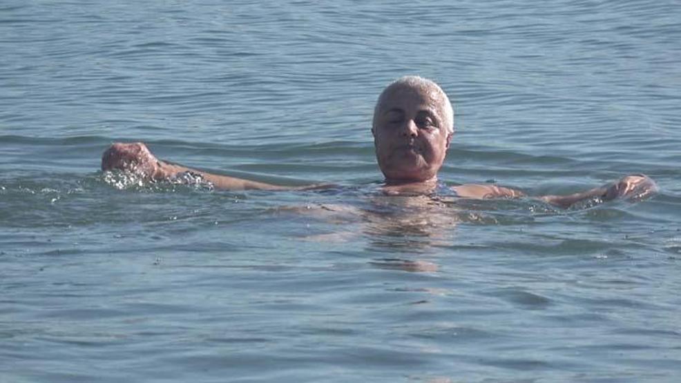 Bir yanda deniz bir yanda kar keyfi