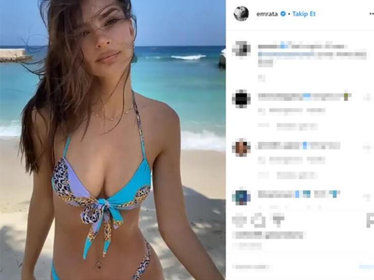 Emily Ratajkowski yaza hazır