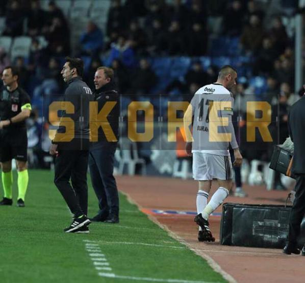 Başakşehir yenilgisi sonrası Beşiktaşta Burak krizi