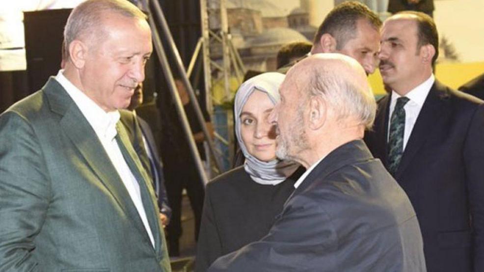 Cumhurbaşkanı Erdoğan cenaze törenine katıldı