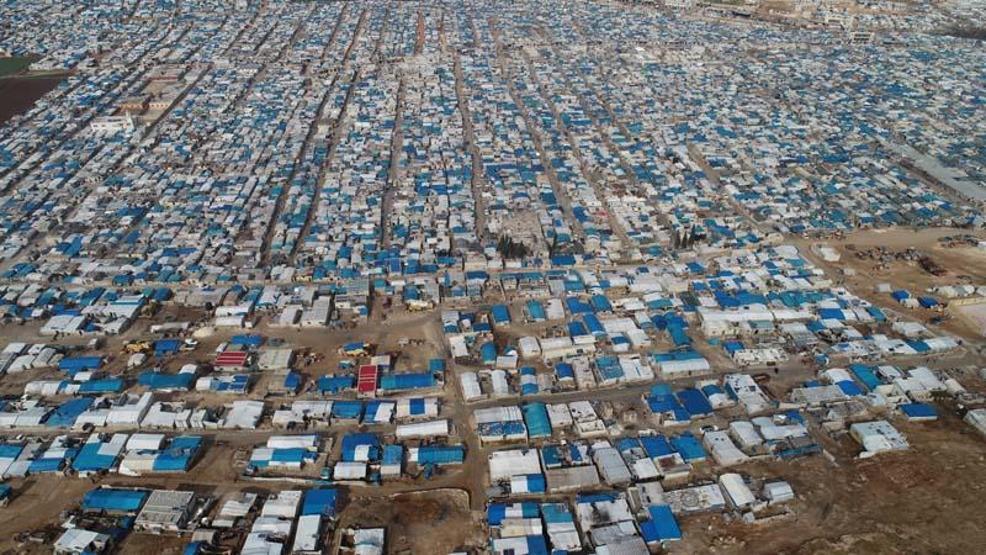 İdlibde 2,5 ayda 1 milyon 200 bin Suriyeli evini terk etti
