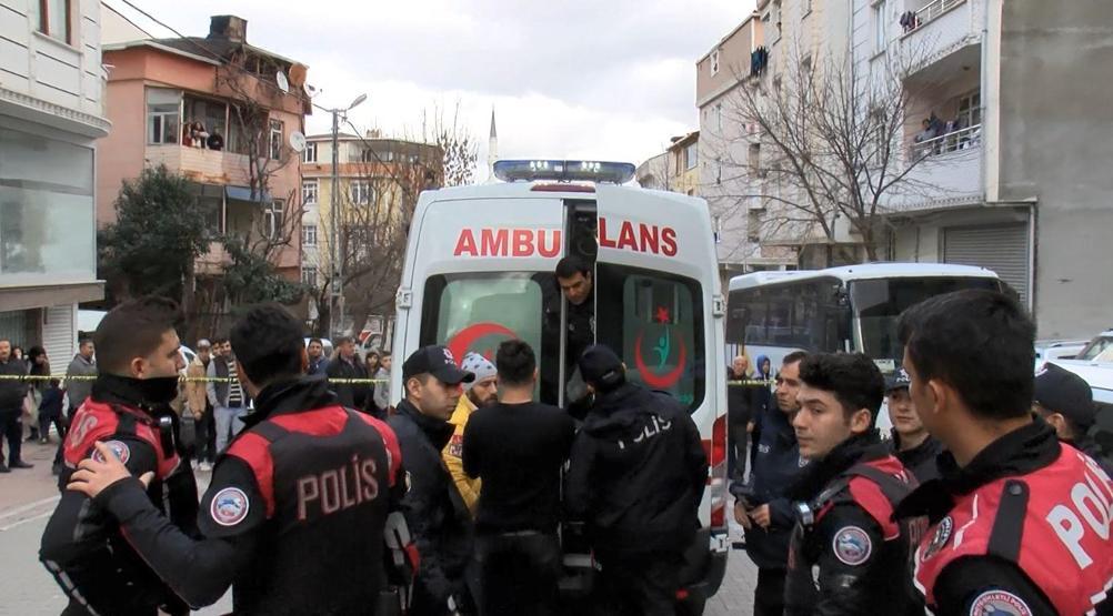 Polisi görünce ortalığı birbirine kattı