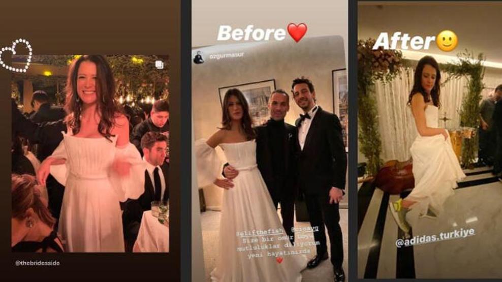 Cem Boynerin kızı Elif Boyner evlendi