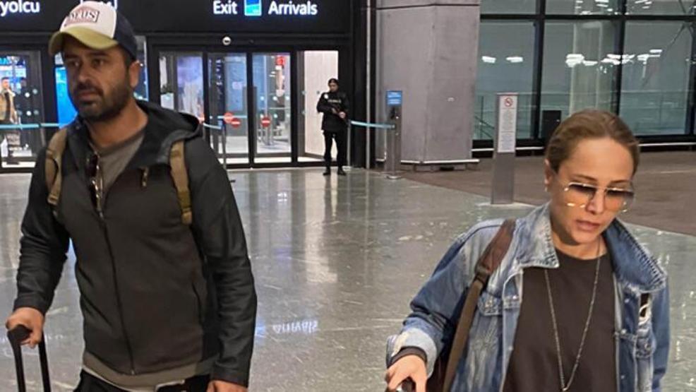 Burçin Terzioğlu sevgilisiyle tatilden döndü Gizleyecek bir şey yok