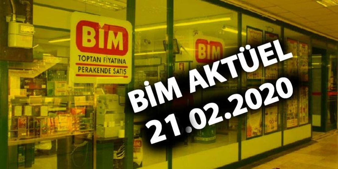 BİM aktüel kataloğu 21 Şubat 2020 Cuma BİM indirimli ürünler listesi