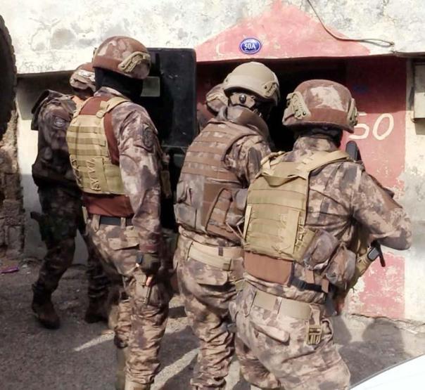 Gaziantepte 670 polisle uyuşturucu operasyonu: 29 gözaltı