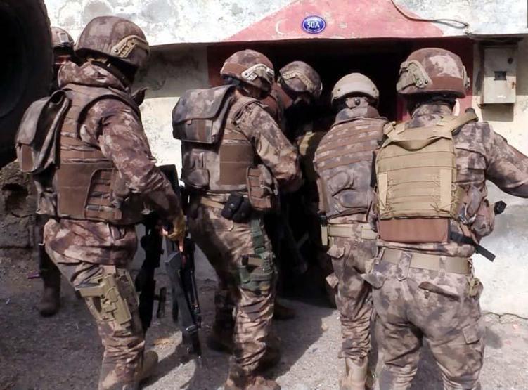 Gaziantepte 670 polisle uyuşturucu operasyonu: 29 gözaltı