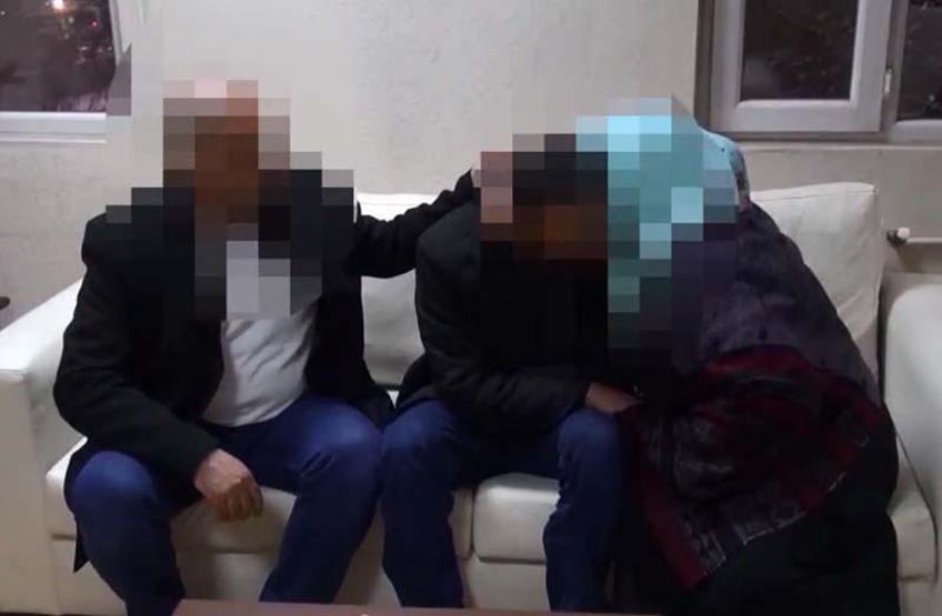 Diyarbakır annelerinin eyleminden etkilenerek teslim olan terörist ailesiyle buluştu