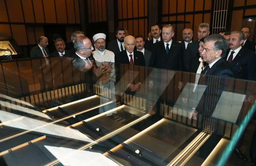 Cumhurbaşkanlığı Millet Kütüphanesi açıldı