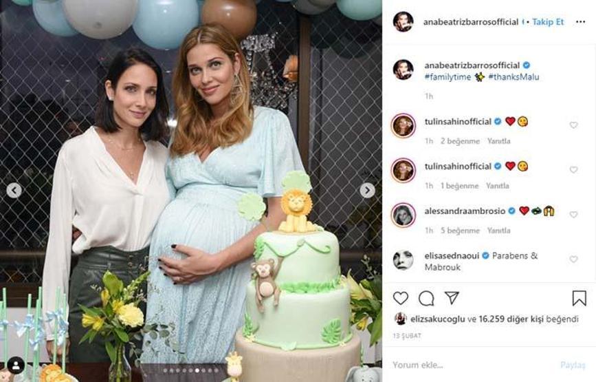 Ana Beatriz Barros ikinci kez anne oldu