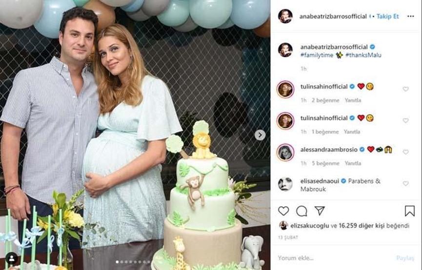 Ana Beatriz Barros ikinci kez anne oldu