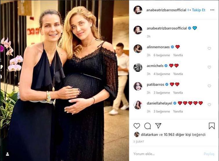 Ana Beatriz Barros ikinci kez anne oldu