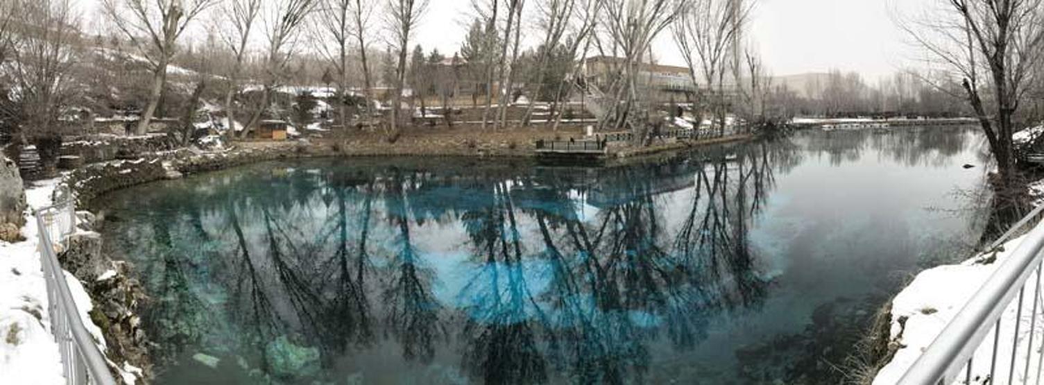Sivasın kışın donmayan tek gölü, Gökpınar